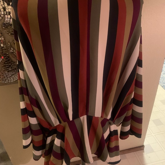 1HOUR SALE Caramela urban boho striped top large - Picture 3 of 4